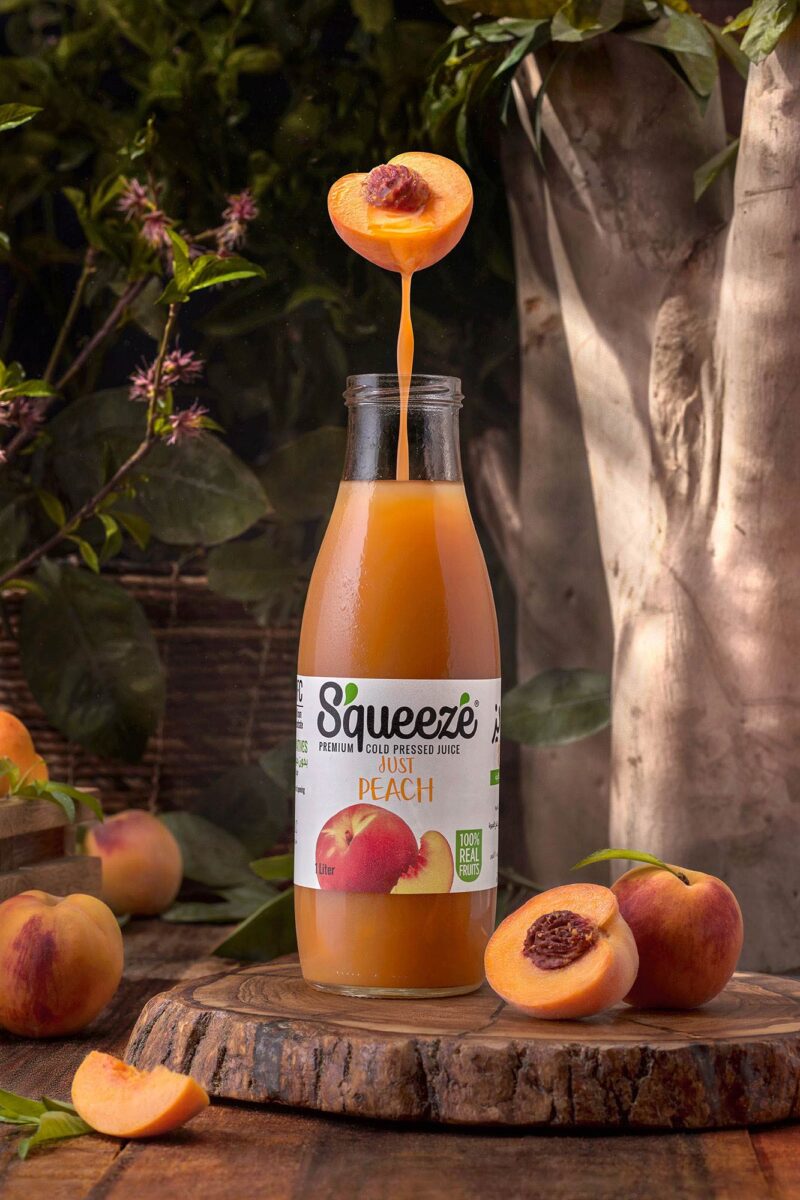 squeeze bottle just peach